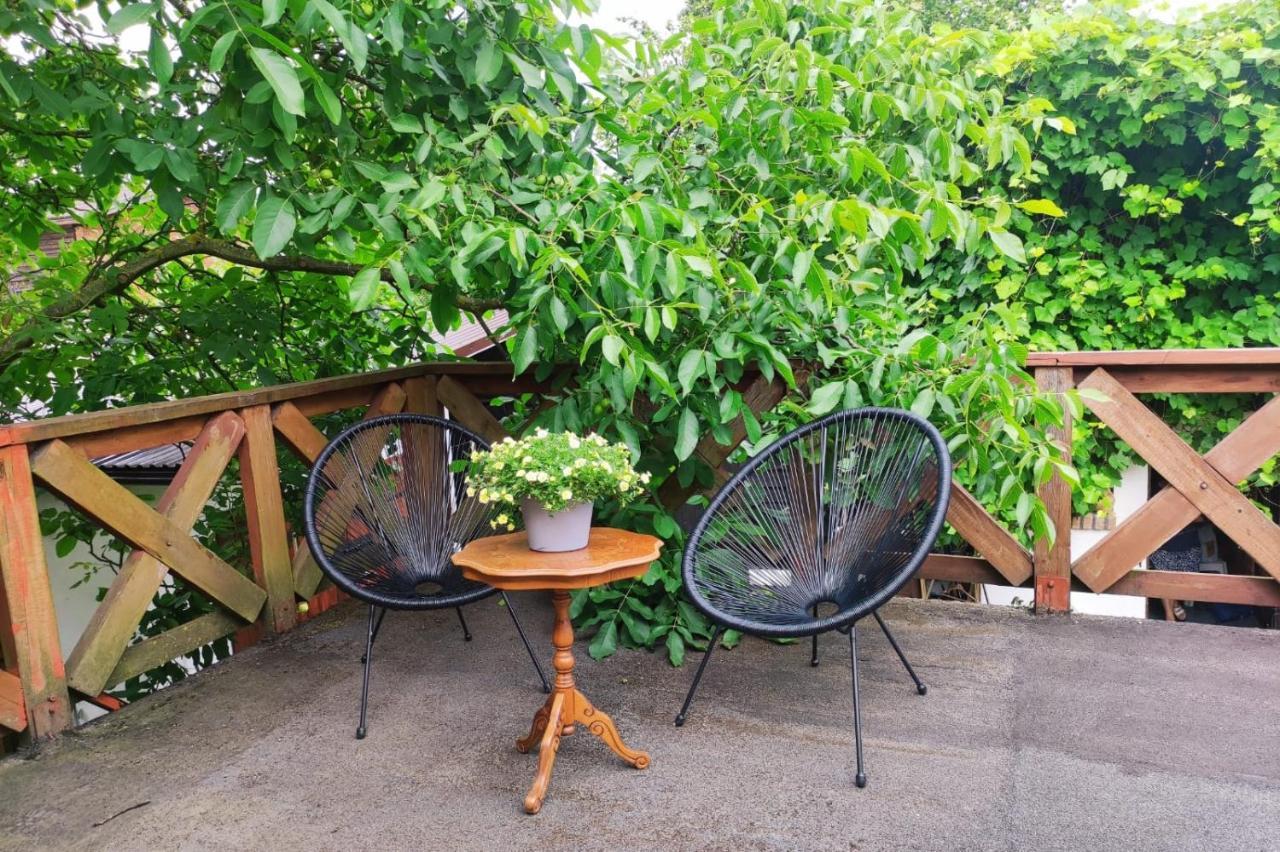 Ferienwohnung Wczasy Z Wedka Gardna Wielka Exterior foto