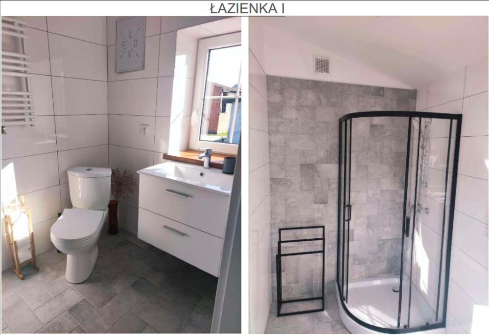 Ferienwohnung Wczasy Z Wedka Gardna Wielka Exterior foto