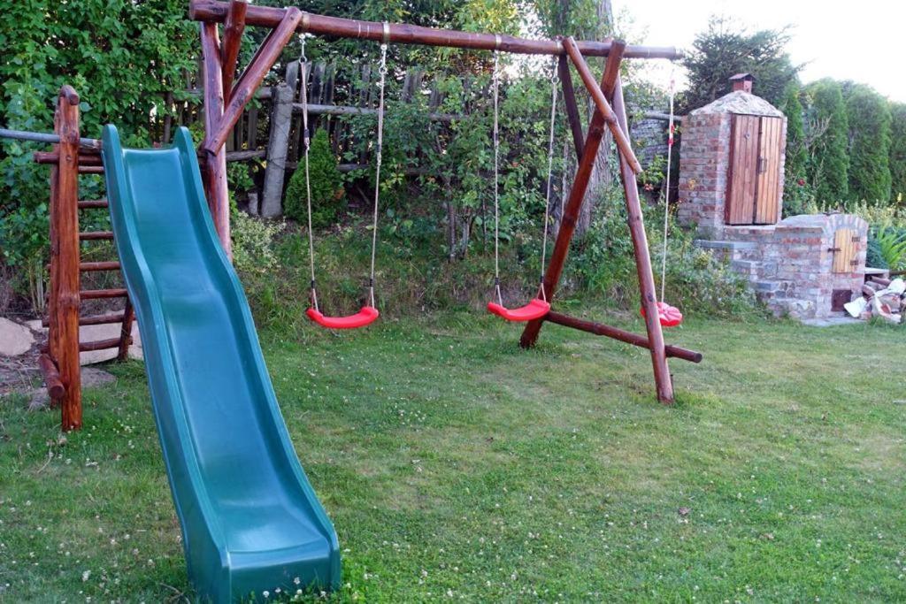 Ferienwohnung Wczasy Z Wedka Gardna Wielka Exterior foto